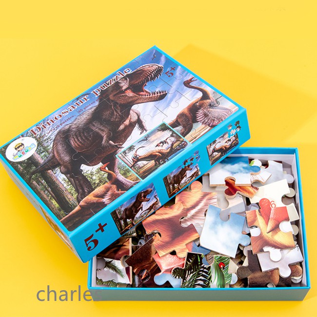 Wooden Puzzle Toys Kids Cartoon Animal Wood Jigsaw Puzzles Child Early ...