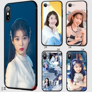 เคสโทรศัพท์มือถือซิลิโคนนิ่มลาย Lee Ji Eun Iu น่ารักสําหรับ Iphone Xs Max Xr 10 X 5 5s 6 6s 7 8 Plus 65HE