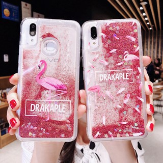 Liquid Glitter Phone Cases Vivo Y19 Y17 Y12 Y15 2020 Y11 2019 Y50 Y30 S1 S1 Pro V15 Pro V11i V9 V5 V7 Plus Y95 Y93 Y91i Y85 Y79 Y75 Y71 Y67 Y55 Case