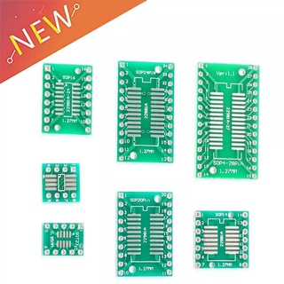 1 ชิ้น PCB 2 หน้า SMD Turn To DIP Adapter Converter Plate SOP MSOP SSOP TSSOP SOT23 8 10 14 16 20 28 SMT To DIP