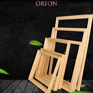 【ORFON】กรอบรูปไม้ ขนาดใหญ่ DIY สําหรับระบายสีตามตัวเลข