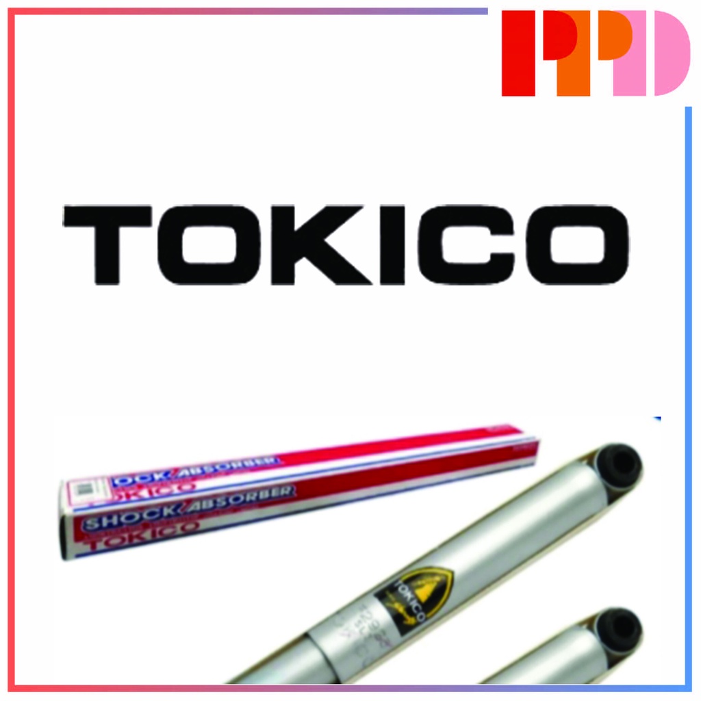 TOKICO โช้คอัพ โทคิโคะ แก๊สพิเศษ Gas คู่หลัง TOYOTA TIGER , X-TRA, FIGHTER 4X2 , HILUX MIGHTY-X ,FOR