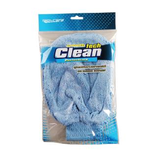 Tech Clean ถุงมือล้างรถผ้าไมโครไฟเบอร์