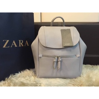 💕 ไอเท็มใหม่..เอาใจสาวๆBackpack!  NEW! ZARA LEATHER BACKPACK WITH ZIP💕🍭