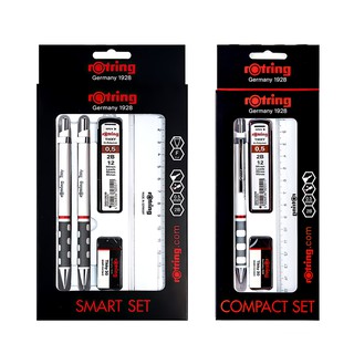 ชุดดินสอกด ชุดเครื่องเขียน Rotring Tikky รุ่น Compact Set / Smart Set *คละสี* ดินสอ ดินสอกด [S24]