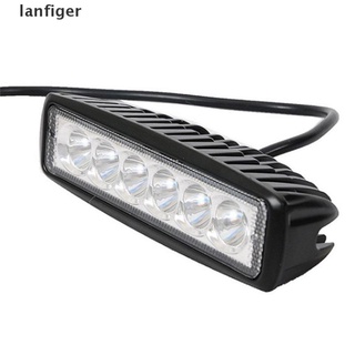 โคมไฟตัดหมอก LED 18W 6 นิ้ว 4WD UTE SUV สําหรับรถบรรทุก ออฟโร้ด