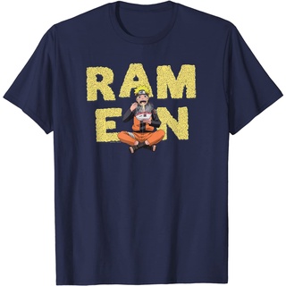 เสื้อยืด พิมพ์ลายตัวอักษร Naruto Shippuden Ramen Noodle