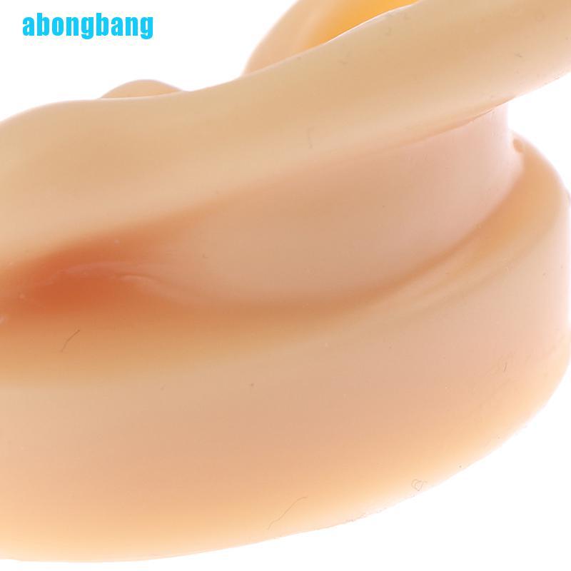 Abongbang 1X เครื่องมือเจาะร่างกาย ซิลิโคน สําหรับฝึกเจาะหู - รูปที่ 4