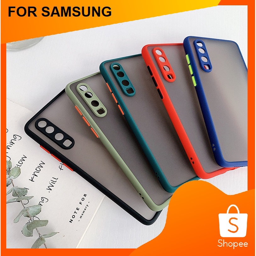 เคสขอบสี  เคส Samsung A04s / Samsung A03 / A03s / A22 5G / Samsung case  เคสซัมซุง เคสกันกระแทก เคสโทรศัพท์ Samsung