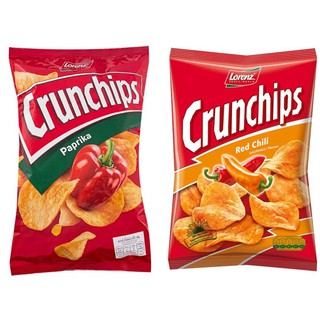 มันฝรั่งทอดกรอบ Lorenz Crunchips Potato Chip 100g