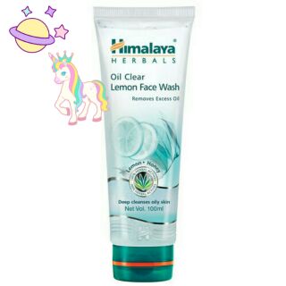 🦄🦄Himalaya Oil clear Lemon Face Wash ลดความมัน 100ml.ใ