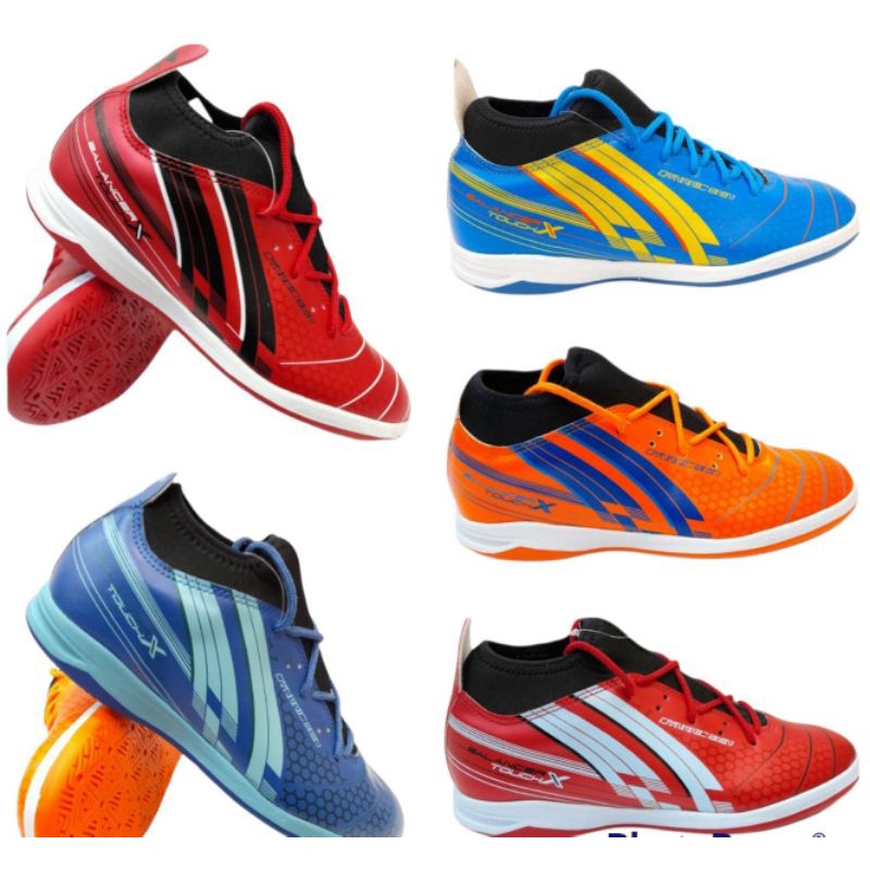รองเท้าฟุตซอลหุ้มข้อ Pan Balancer touch X ท็อป รองท็อป Size3944