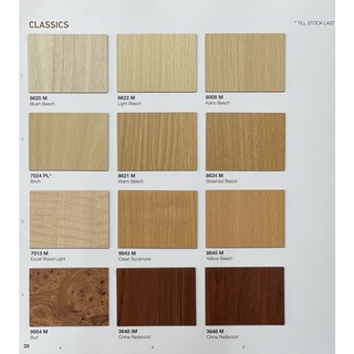 แผ่นลามิเนต TD Board ลายไม้ Classic ขนาด 120 x 240 ซม. หนา 0…