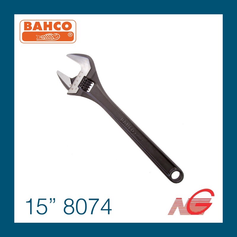 ประแจเลื่อน 15” BAHCO รุ่น 8074