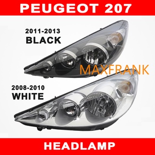 PEUGEOT 207 HEADLAMP  HEADLIGHT  LENS HEAD LAMP FRONT LIGHT ไฟหน้า​ /เลนส์ไฟหน้า/ไฟหน้าสําหรับ/ไฟท้าย