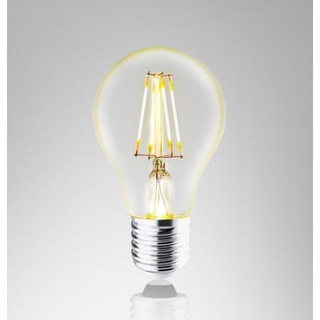 Led Filament A60 4W/6W E27 Lumax by L&amp;E แก้วใส สว่างทั่ว