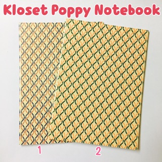 Kloset Poppy Notebook A4