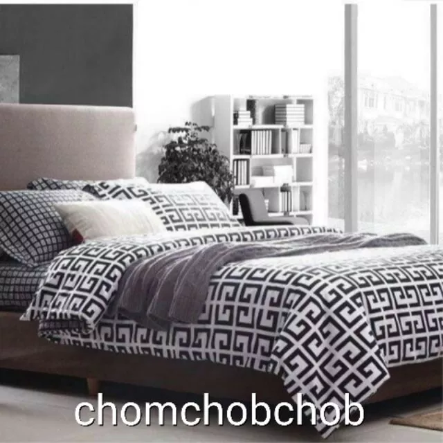 ชุดเครื่องนอน สีขาว-ดำ 6 ฟุต thumbnail 7