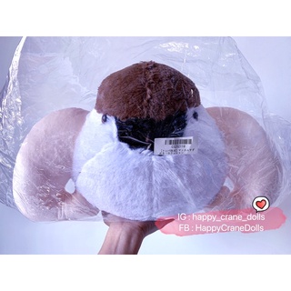 ตุ๊กตานก [Toreba Exclusive] Muscle Sparrow Big Cushion 🇯🇵ตุ๊กตานำเข้าจากญี่ปุ่น🇯🇵