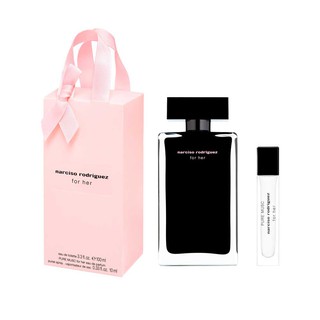 SET NARCISO RODRIGUEZ FOR HER EAU DE TOILETTE 100ML.+PURE MUSC NACISO RODRIGUEZ FOR HER 10ML.