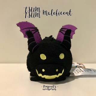 📬 พร้อมส่ง : พวงกุญแจตุ๊กตาดิสนีย์ซูมซูมลายมาเลฟิเซนต์ | Maleficent Disney Tsum Tsum Keychain.