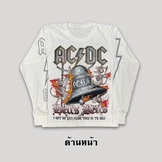 เสื้อยืดแขนยาววงร็อค (AC/DC)