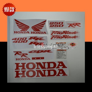 สติ๊กเกอร์อุปกรณ์เสริมสําหรับ Honda Cbr 250 Cbr 19 Cbr 160 Cbbr 29