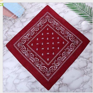 [🆕Activity-11-] 100% Cotton Bandanas, Multipurpose Paisley Printing Cowboy Bandana Headbands Handkerchiefs Necktie