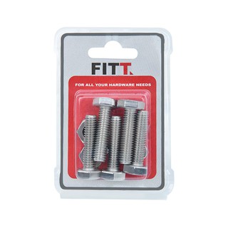 สกรูหัวหกเหลี่ยม 3/8 นิ้วX1-1/2 นิ้ว 5ชุด HEX MA SCREW SP 3/8"X1-1/2" 5 SET