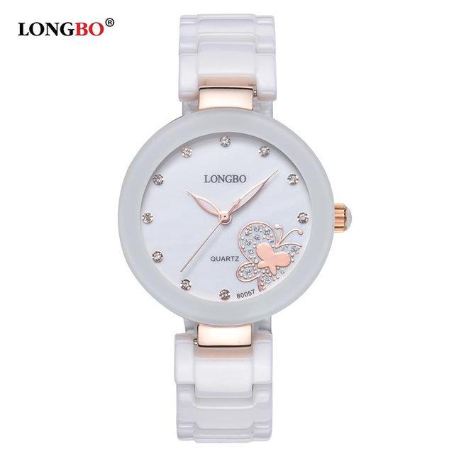 Longbo 80057 นาฬิกาข้อมือสตรี quartz