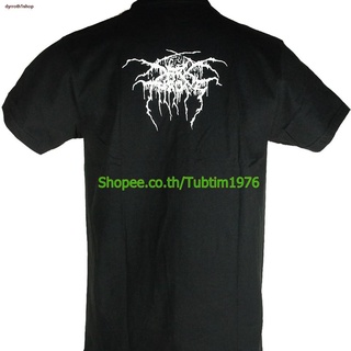 สินค้าสปอต. จัดส่งจากกรุงเทพเสื้อวง Darkthrone เสื้อยืดแฟชั่นวงดนตรี เสื้อวินเทจ ดาร์กโธรน DTE1599