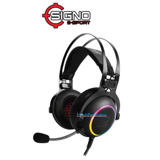 SIGNO E-Sport 7.1 Surround Sound Gaming Headphone รุ่น BLAZERO HP-827 (Black) (หูฟัง เกมส์มิ่ง)