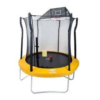 Trampoline TRAMPOLINE SANOOK 8 FEET SAFETY NET Fitness equipment Sports fitness แทรมโพลีน แทรมโพลีน SANOOK 8 ฟุต พร้อมรั