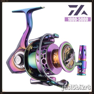 DAIWA รอกตกปลาปั่น 1000-5000 รอกตกปลาโลหะลากสูงสุด 15KG สำหรับน้ำจืดน้ำเค็ม