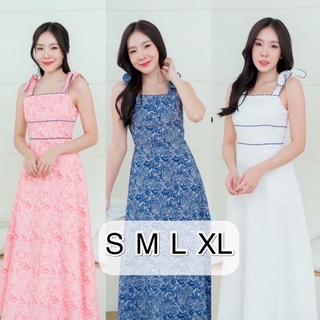 ⭐️งานป้าย Multibrand⭐️ เดรสยาว เดรสกระโปรง เดรสสายเดี่ยว เดรสไปเที่ยว เดรสสีพื้น เดรสผูกแขน