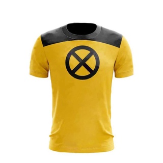 เสื้อยืดแขนสั้นลําลอง พิมพ์ลาย Deadpool X-Men 3 มิติ สําหรับผู้ชาย และผู้หญิง