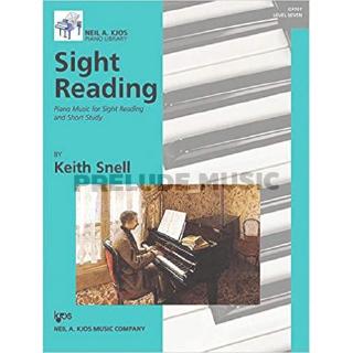 (โค้ดINCSM2Lลด70฿) Sight Reading- Piano Music for Sight Reading and Short Study Level 7(GP707)