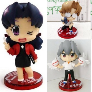 (แท้/มือ1ไม่มีกล่อง/อะไหล่) Ichiban Kuji Evangelion Petit Eva @ School Kaworu EVA-MP Puppets Trading Figure โมเดล