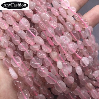 Rose Quartz Bead ใหม่ 4A โรสควอตซ์ลูกปัดหินหลวมธรรมชาติกึ่งมีค่า DIY สำหรับเครื่องประดับ