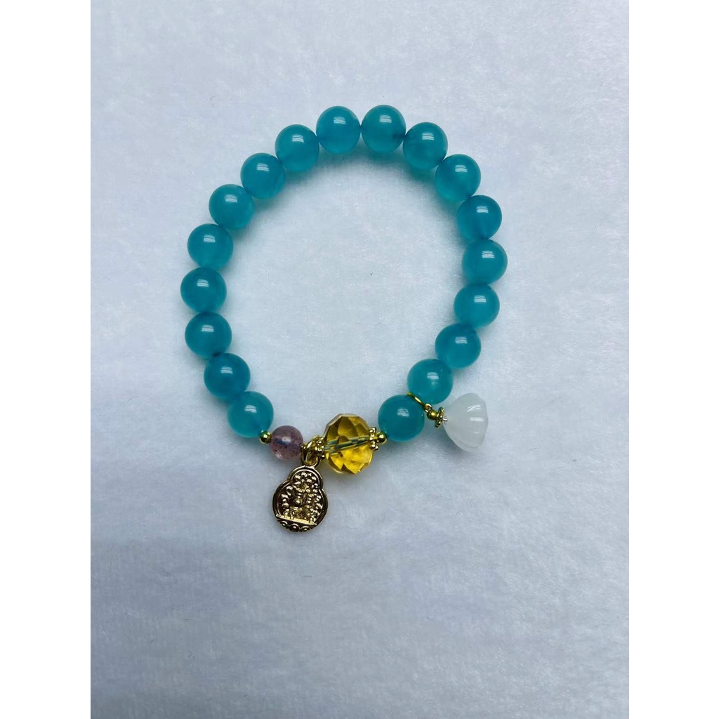 Aoran Ice Species Tianhe Chalcedony Bracelet สตรีมมิ่งสด ลิงค์ยิงพิเศษ