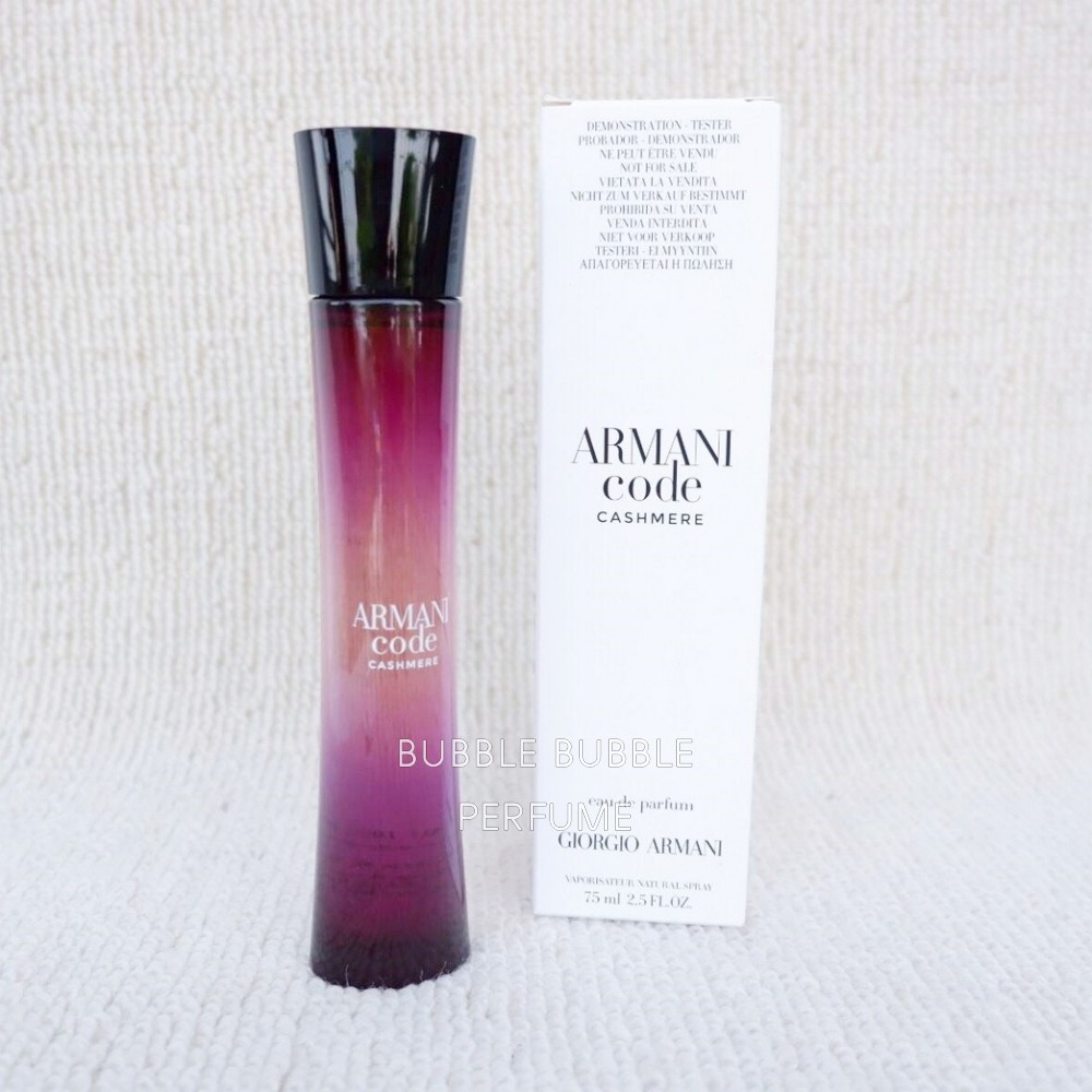 armani code cashmere tester