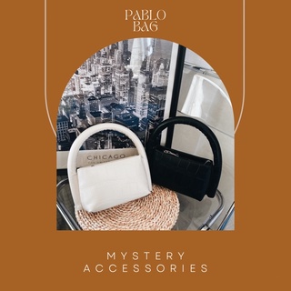 B331-B332: Pablo Bag | Mystery Accessories กระเป๋าถือ กระเป๋าสะพาย กระเป๋าหนัง PU