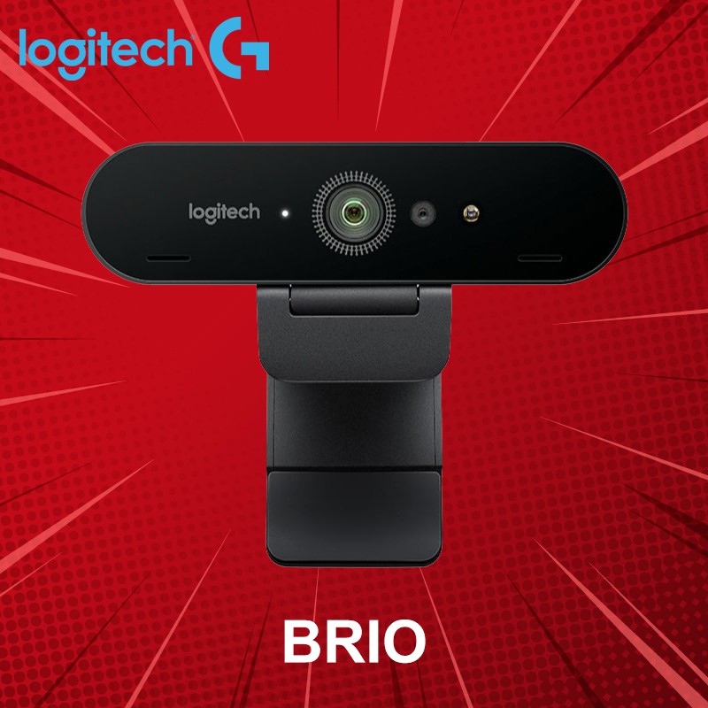 เว็บแคม Logitech Brio Ultra HD Pro Webcam 4K ประกันศูนย์ 3 ปี