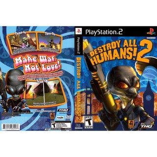 DESTROY ALL HUMANS! 2 [PS2 US : DVD5 1 Disc]