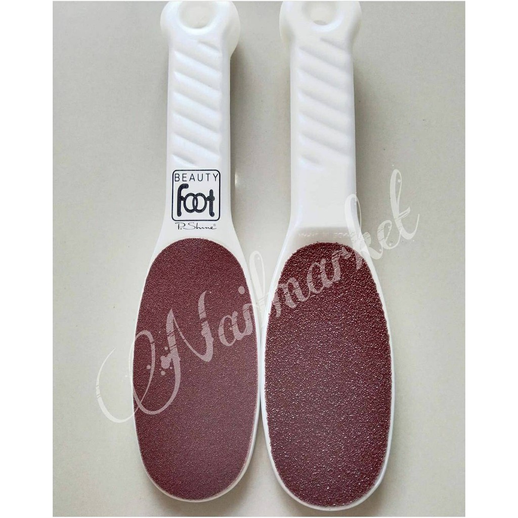โปรฯคู่ ที่ขัดส้นเท้าด้ามพลาสติก เกรดพรีเมี่ยม Beauty Foot file นำเข้าจากญี่ปุ่น ของแท้พร้อมส่ง
