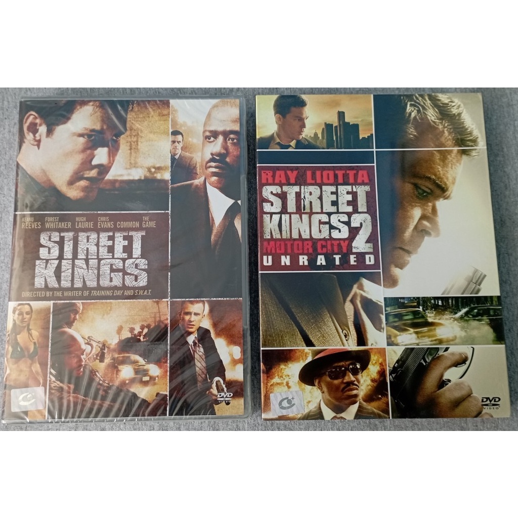 DVD แผ่นแท้ มือ 2 / Street Kings + Street Kings 2 - ตำรวจเดือดล่าล้างเดน (รวม 2 ภาค)