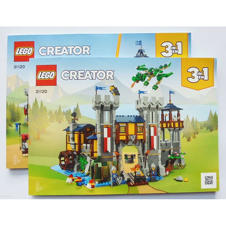 Instructions (คู่มือ) LEGO Medieval Castle 31120 | Creator 3-in-1