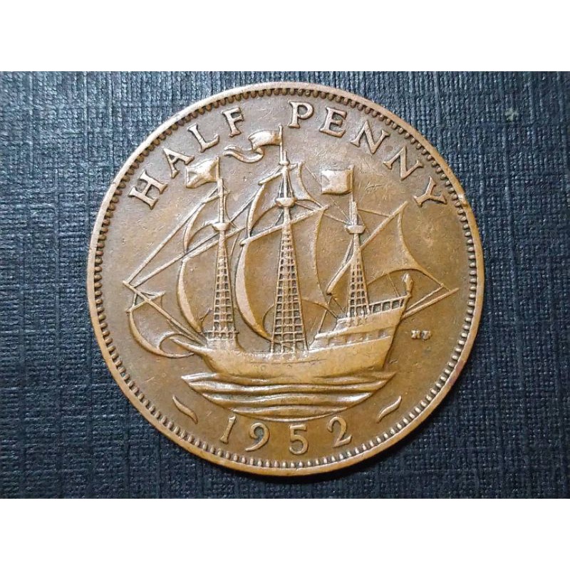 เหรียญ​ต่างประเทศ​(1985)United Kingdom​ 1952