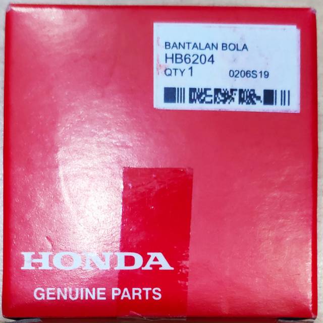 Bearing Ball HB 6204 Original Honda AHM HB6204