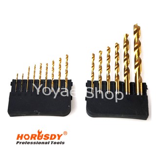 Yoyae ชุดดอกสว่านเจาะเหล็ก Horusdy 15 PCS